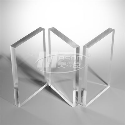 Tidak Dapat Dipecahkan Anti UV Fireproof 14mm Flame Retardant Acrylic Sheet Panel PMMA