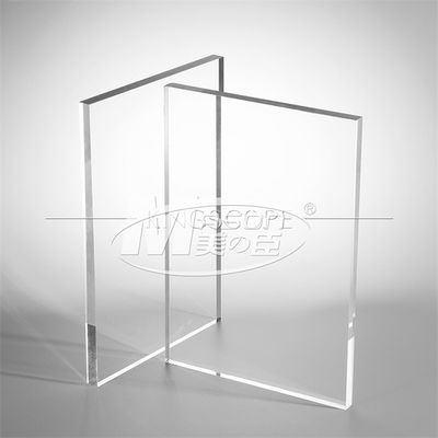 2mm Sampai 200mm Tebal Lembaran Akrilik Bening Pemotongan Kustom