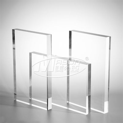 Pabrik 6mm 8mm 10 Mm 4x8ft PMMA Cast Custom Plexiglass Clear Acrylic Sheet