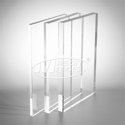 6mm Tahan Gores Clear Perspex Plexiglass Acrylic Plastik Panel Untuk Pintu