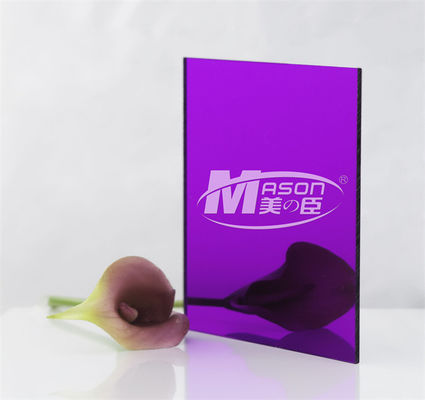 2 Way Mirror Acrylic Sheet Plastik Mylar Mirror Sheets Untuk Kerajinan