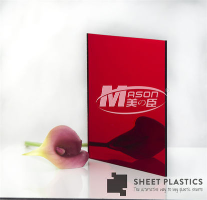 Kaca Emas Lembar Cermin Akrilik Plexiglass Lembar Cermin Perekat