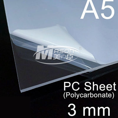 PC Board Transparan Polycarbonate Sheet 3mm 4mm 5mm Gunakan Untuk Iklan
