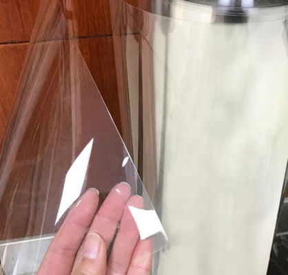 Lembaran Plastik PVC Kaku Transparan Dengan Film Pelindung PE
