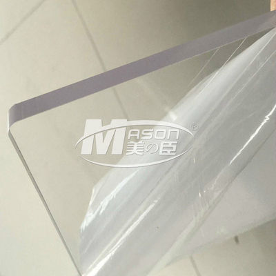 4x8 Ft Transparan 0.9mm Lembaran Plastik PETG Tipis 1.29g/cm3