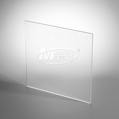 3mm 1220x2440mm Plat Panduan Cahaya Akrilik Lembar LGP