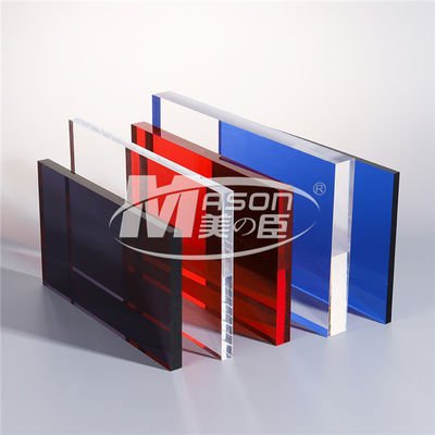 Warna Bening 3mm Lembar Perspex Lembar Pmma Akrilik Gloss Tinggi