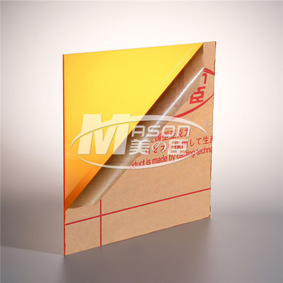 3mm Akrilik Oranye Perspex Lembar Memotong Lembar Papan Plastik Perspex Plexiglass