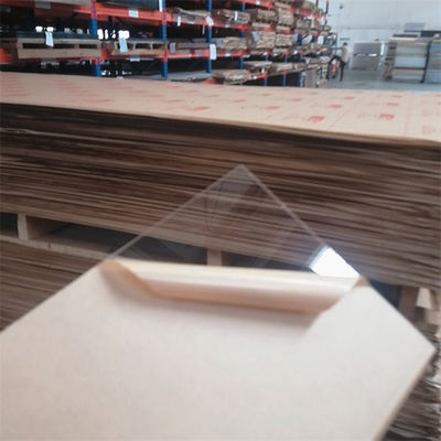 Timbal Neon Plastik Tahan UV Lapisan Ganda Tertanam Lembaran Plastik ESD 1250x2450mm