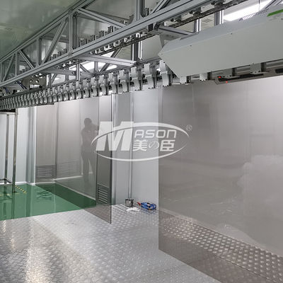 4x8FT ESD Anti Statis Warna Coklat Lembaran Plastik Plastik Untuk Membersihkan Kamar