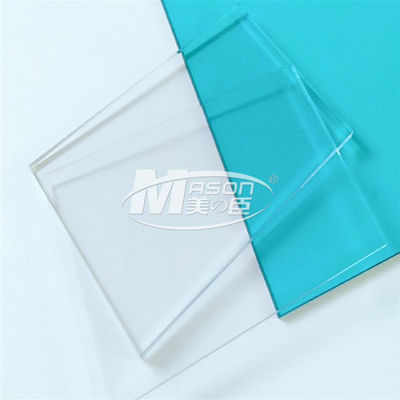 6mm 48X96 Solid Clear Polycarbonate Sheet PC Rumah Kaca Papan Daya Tahan