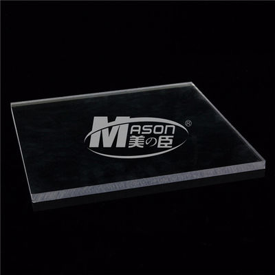 4x8 Scratch Optical Mar Resistant Perspex Glass Lembaran Plastik Transparan 300mm