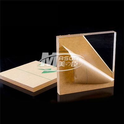 4x8 Scratch Optical Mar Resistant Perspex Glass Lembaran Plastik Transparan 300mm