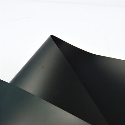 Lembaran Plastik Kaku PVC 4x8 0.3mm Hitam Super Jelas