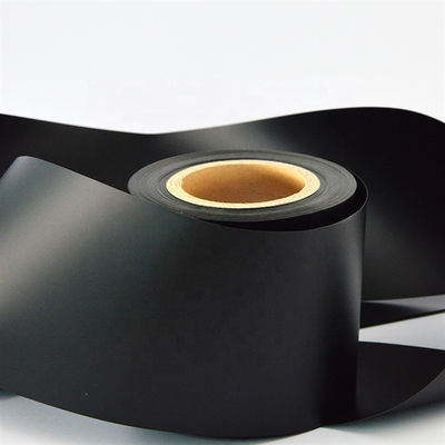 Lembaran Plastik Kaku PVC 4x8 0.3mm Hitam Super Jelas