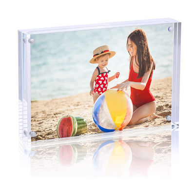 Plastik Akrilik Tahan Air Bingkai Foto Akrilik Bening 4x6 Inci 10 + 10mm
