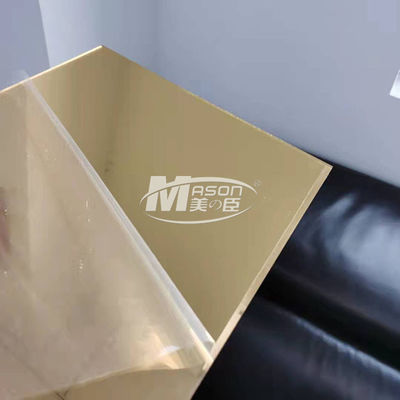 Cermin Satu Arah Reflektif Tinggi Akrilik Perak Emas Cermin Akrilik Lembar 1mm