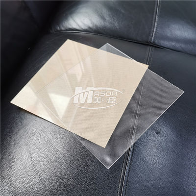 1220x2440mm 4mm Plat Panduan Cahaya Akrilik LGP Untuk Penerangan