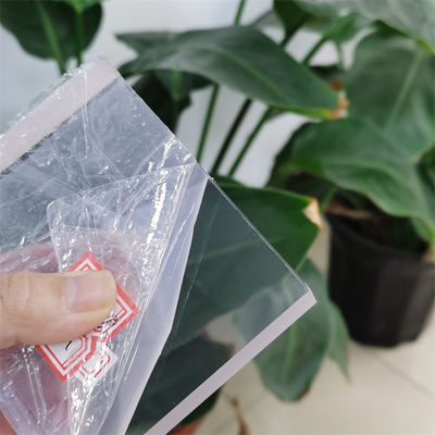 V-0 Grade 10mm Tebal Clear Cast Acrylic Glass Sheet Flame Retardant