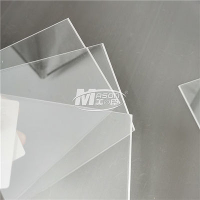 6mm Anti Gores Fireproof Clear Flame Retardant Acrylic Glass Sheet
