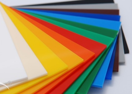 Lucite Color Acrylic Sheet Plexiglass 1.8-3mm Lembaran Plastik Transparan Berwarna