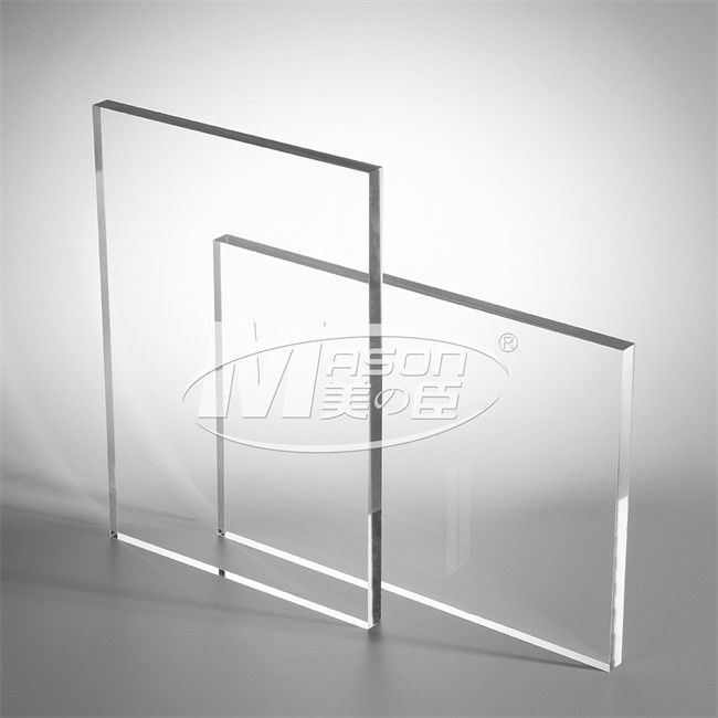 Plexiglass Plastik Transparan Bening 10mm Lembaran Kaca Akrilik Mengkilap Tinggi