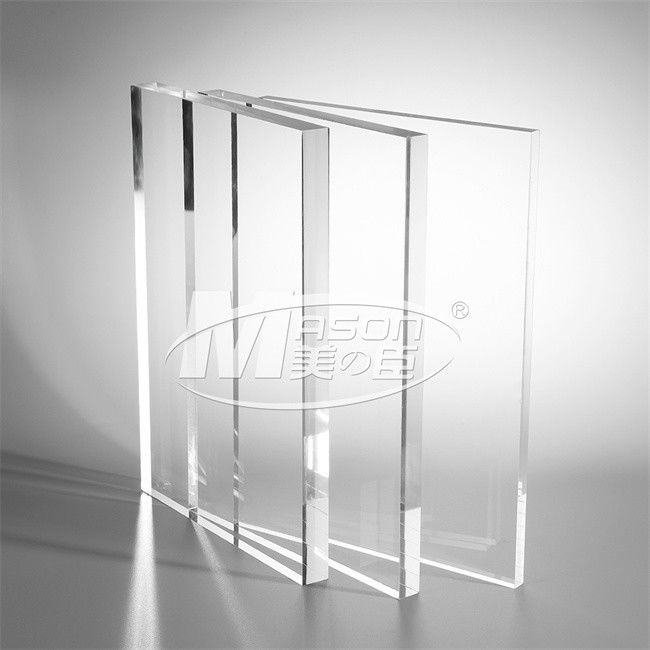 1220x2440mm Lembaran Plexiglass Transparan Lembaran Akrilik Cor 20mm