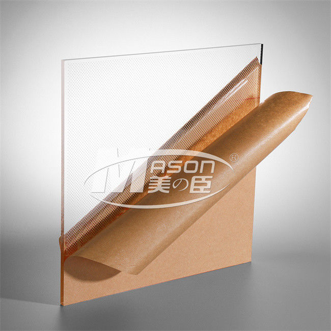 100% Bahan Perawan Lembaran Akrilik Bening Perspex Lembaran Plastik Plat Akrilik