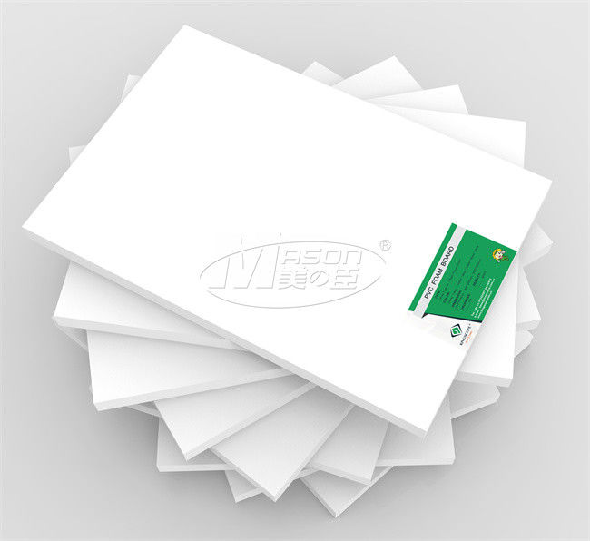 1220x2440mm 4mm 0.45 Density Panel PVC Foam Board Untuk Pencetakan UV