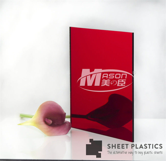 Kaca Emas Lembar Cermin Akrilik Plexiglass Lembar Cermin Perekat