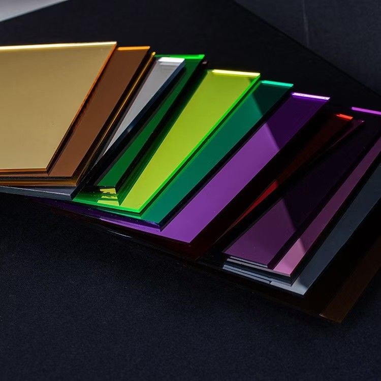 1mm Warna Cermin Perspex Lembar Plastik Lembar Cermin Akrilik Untuk Dekorasi