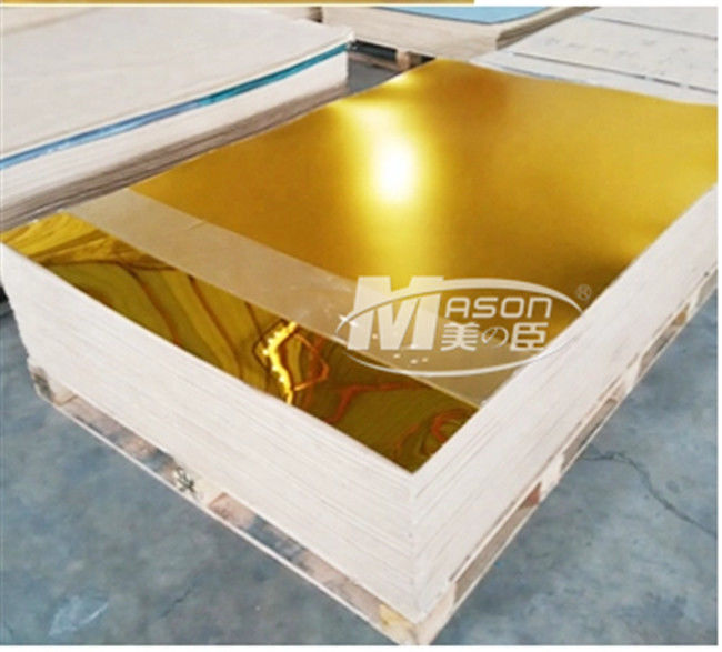 Laser Cutting Emas Perak PMMA 2mm Acrylic Mirror Sheet 1220x1830mm