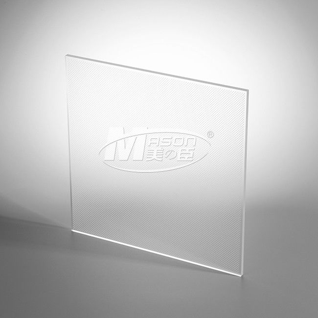 Pelat Pemandu Cahaya Akrilik Laser Dot Plexiglass LGP Dengan Output Cahaya Tinggi