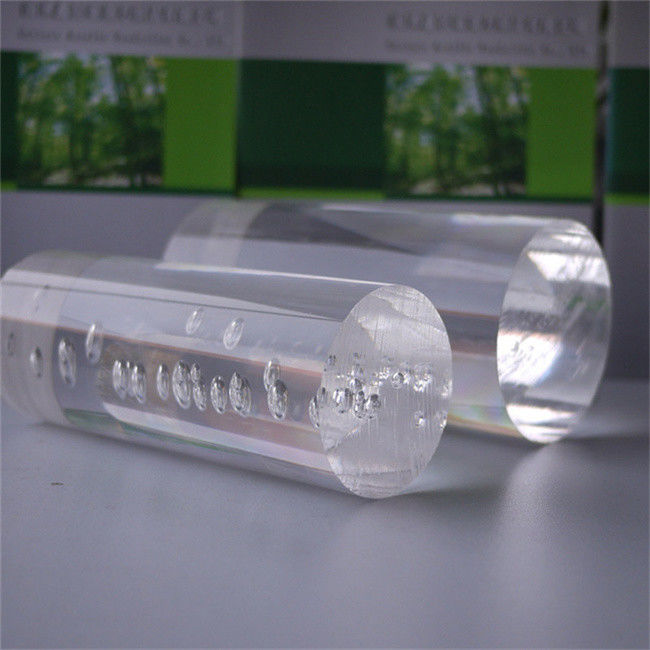 Diameter 4mm Panjang 15cm Batang Tabung Akrilik Mengusir Batang Akrilik Bulat Transparan