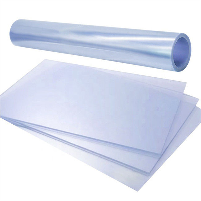 Plastik PVC Rigid Film 0.5mm Transparan PVC Rigid Sheet 1220x2440mm
