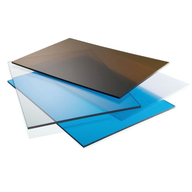 Solid 3-20mm 4x8 Clear Polycarbonate Roofing Pc Papan Tahan Untuk Atap