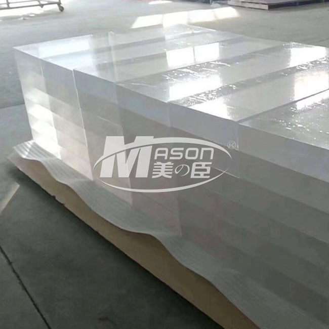 100% Pure Cast PMMA Tebal Plexiglass Lembar Akrilik Kolam Renang Akuarium Ikan