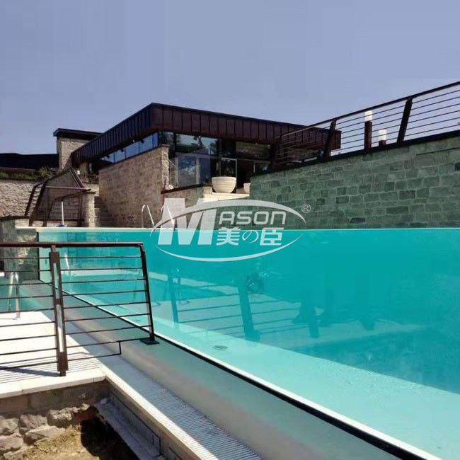 Lembaran Akrilik Tebal 80mm Transparan Untuk Kolam Renang Akuarium Tangki Ikan