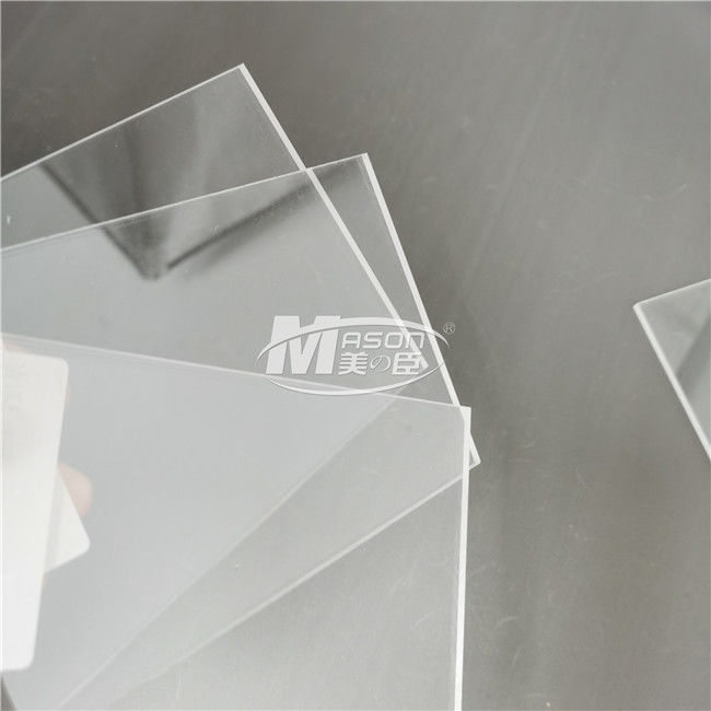 6mm Anti Gores Fireproof Clear Flame Retardant Acrylic Glass Sheet