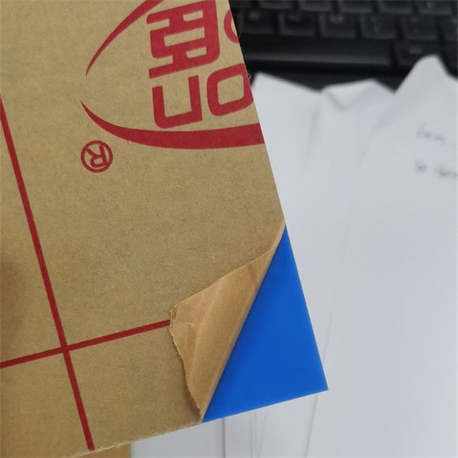 2.8mm Buram Biru Perspex Kaca Warna Lembaran Akrilik Bahan MMA